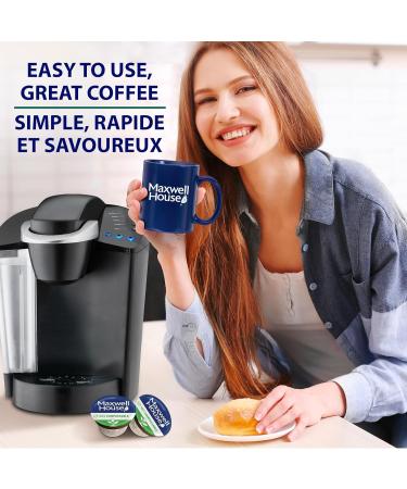 Maxwell House Decaffeinated Coffee Certified Compostable K-Cup Coffee Pods 30 Pods Decaf Decaf 120 count (Pack of 1) - Buy Online on GoSupps.com