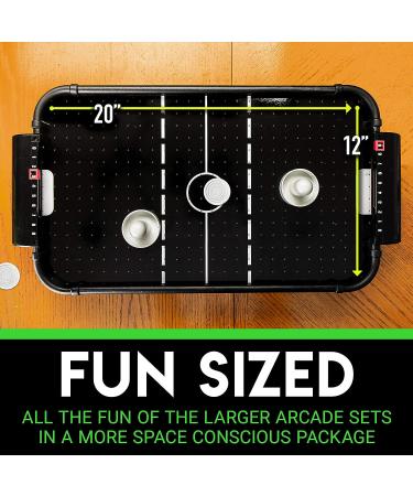 Franklin Sports 20In Table Games - Family Game Room Fun with Built-in Scoring - Air Hockey - Buy Online on GoSupps.com