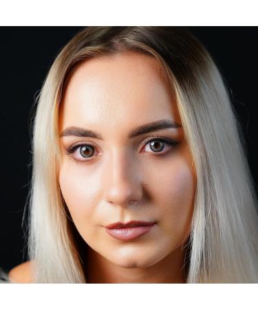 Buy Charmiga Galaxy Gray Colored Contact Lenses - Soft Hydrogel 0.0 Diopters Half-Annual 2 Pieces + Containers | Natural Gray Color | Ship Internationally - Buy Online on GoSupps.com