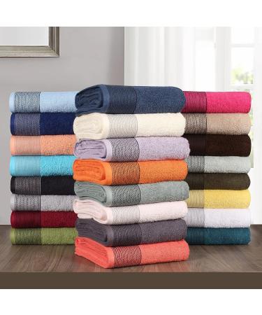 Belizzi Home 2 Pack Oversized Bath Towel Set - 28x55 Inches, 100% Cotton, Ultra Absorbent & Quick Dry - Charcoal Grey - Buy Online on GoSupps.com