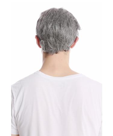 WIG ME UP GFW1168-44 Men's Short Fashion Wig - Youthful Grey & Black Style | International Shipping - Buy Online on GoSupps.com