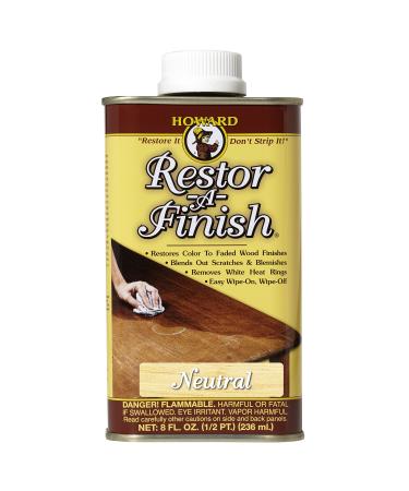 Howard Products, Neutral Restor-A-Finish, 8 oz 8 oz Neutral