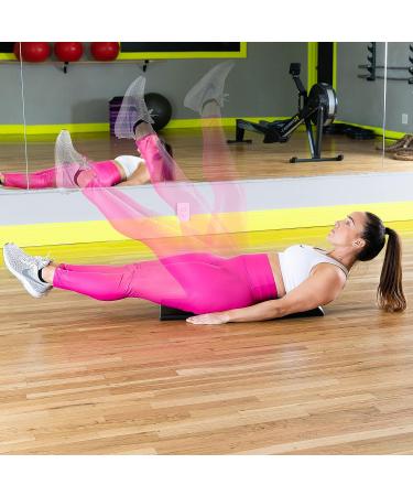 Solofit Ab Exercise Mat for Full Range Motion Ab Workouts - Lower Back & Lumbar Support, Stretches Ab Muscles | Core Trainer Pad with Tailbone Support - Buy Online on GoSupps.com