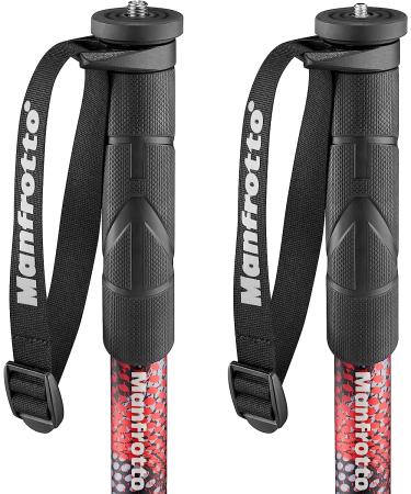 Manfrotto Element MII Video Aluminium Fluid Monopod  Slim and Lightweight  Loads up to 16kg  Foldable Fluid Base  4 Sections  Twist Locks  for mirrorless and DSLR Cameras ELMI 4 SEC - Buy Online on GoSupps.com