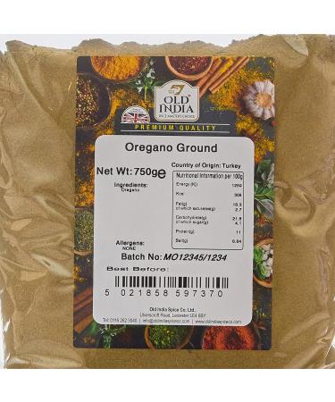 Old India Oregano Ground 750g - Premium Quality Seasoning | 100% Natural | 750 g - Buy Online on GoSupps.com
