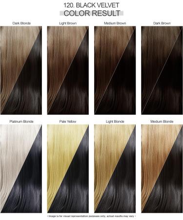 Adore Shining Semi Permanent Hair Colour 120 Black Velvet 120 Black Velvet 118 ml (Pack of 1) - Buy Online on GoSupps.com