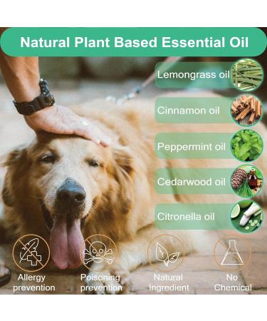 Natural Spot on Flea and Tick Treatment for Small Dogs - Fast Acting & Waterproof - 3 Pipettes - Buy Online on GoSupps.com