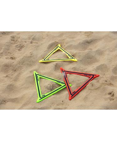 Wahu TriBlade Green Boomerang - Soft Lightweight Flying Toy for Right or Left-Handed Users - Buy Online on GoSupps.com