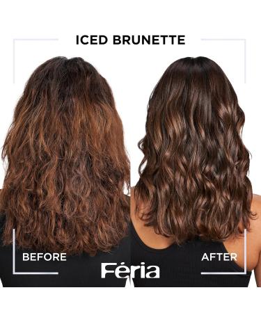 L Or al Paris Feria Toner for Brunettes - Long Lasting Anti-Brass Vegan & Ammonia-Free Hair Care | Iced Brunette Kit - Shop Internationally - Buy Online on GoSupps.com