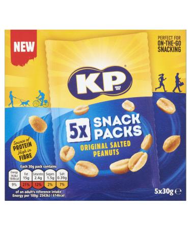 KP Pack of 5 Salted Peanuts