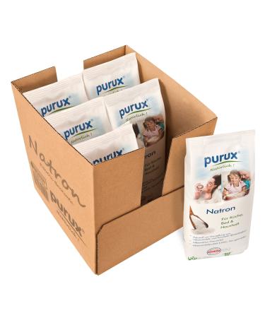 purux baking soda powder 5kg + 1kg bonus food grade sustainably packaged baking soda
