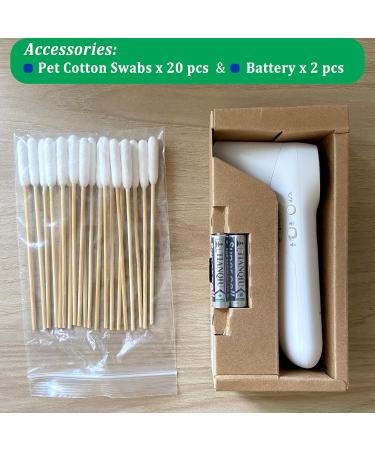 Dog Ear Temperature Monitor Pet Infrared Thermometer Only for Pets Measure in 1 Second with Mute Function C/F Switchable - Buy Online on GoSupps.com