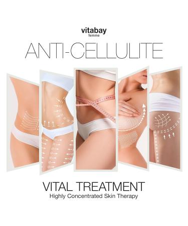 Vitabay Anti Cellulite Serum 14x2ml - Smooth Restructure & Firm with Guarana & Hyaluronic Acid | International Shipping Available - Buy Online on GoSupps.com