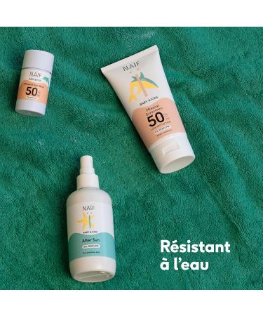 Na f - Cr me solaire min rale - pour b b et enfant - 0% de parfum - SPF 50 - Protection UVA et UVB - R sistant l'eau - Test dermatologiquement - Sans microplastiques - 100 ml - Buy Online on GoSupps.com