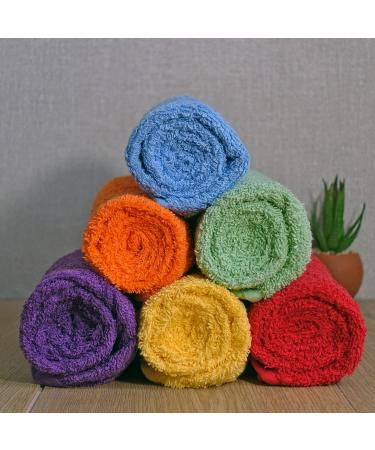 Bright Bots Absorbent Reusable Terry Cloth Diapers | 100% Soft Cotton Nappies (60 cm) | Colorful Unisex Baby Cloth Diapers for Eco-Friendly Parenting - Buy Online on GoSupps.com