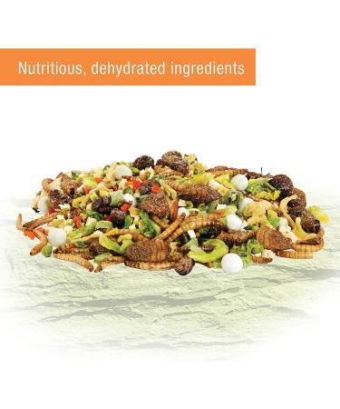 Zilla Reptile Munchies Omnivore Mix with Calcium 4 oz - Standard Packaging - Buy Online on GoSupps.com