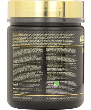 OPTIMUM NUTRITION Gold Standard Pre-Workout Blueberry Lemonade 30 servings 300-Gram - Buy Online on GoSupps.com