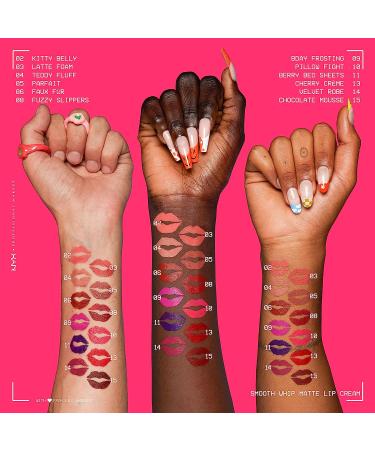NYX Smooth Whip Matte Lip Cream - Cherry Cr me: Long-Lasting Vegan Liquid Lipstick - Buy Online on GoSupps.com