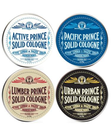 Active Prince Solid Cologne 1 oz Full Size Alcohol Free Natural Concentrated Travel Friendly Tins Men's Fragrance Manly Scents to Satisfy all Types of Viking Cannon Black Prime - Buy Online on GoSupps.com
