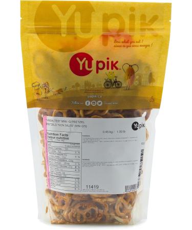 Yupik Mini -q Pretzel (unsalted) 0.45kg 6 Count 2.6 kg - Buy Online on GoSupps.com