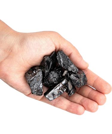 Elite Shungite Stones 50g for Water Purification - Crystal Healing Infused Water with Authentic Shungite Nuggets - Buy Online on GoSupps.com