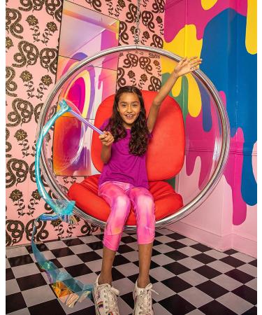 KESS Light Up Ribbon Twirler - Rhythmic Gymnastic Wand for Girls, Kids & Adults - Pink - Buy Online on GoSupps.com