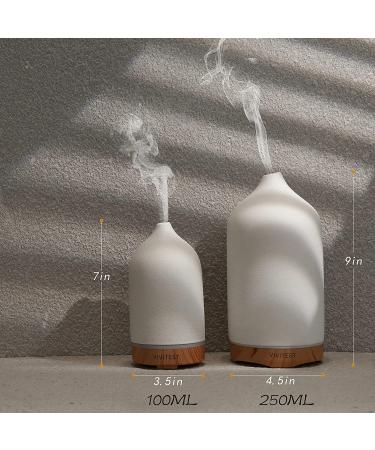 VIVITEST Ceramic DiffuseStone Essential Oil Diffuser - 100ML Ultrasonic Aromatherapy Diffuser - Buy Online on GoSupps.com