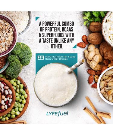 Performance & Recovery Shake for Muscle Building & Sport Nutrition - Complete Pre & Post-Workout Superfood Blend w/ Clean Plant-Based Protein Powder  Vegan BCAA & Organic Superfood (Vanilla  2lb) Vanilla Chai Small Bag 14 â¦ - Buy Online on GoSupps.com