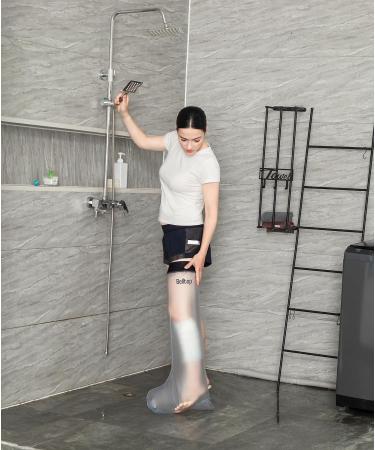 Waterproof Plaster Protection for Legs | Reusable Silicone Shower Cover for Bone - Ideal for Adults - Buy Online on GoSupps.com