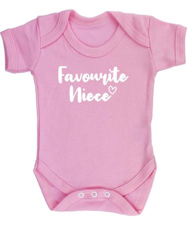 Hippowarehouse Favourite Niece baby vest bodysuit (short sleeve) boys girls