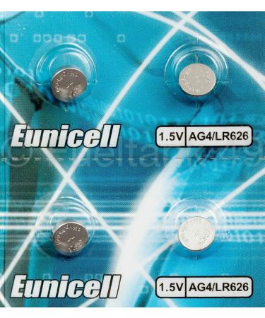 AG4/LR626/377/SR626/606 Watch Batteries - Pack of 20 | High Capacity Alkaline Cell Button Battery for Watches Calculators & Toys - Long Lasting Performance - Buy Online on GoSupps.com