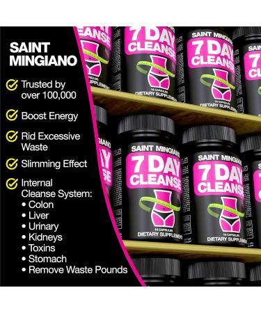 Saint Mingiano 7 Day Cleanse Program Detox - with - Kidney Support Cleanse Detox & Repair - Buy Online on GoSupps.com
