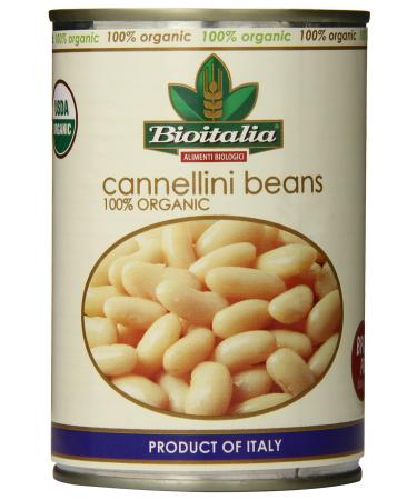 Bioitalia Cannellini Organic Beans, 14 Ounce (Pack of 12)