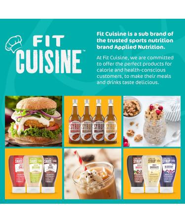 Fit Cuisine Low Calorie Sauce - Low-Cal Sauce to Support Weight Management Low Carb Diet Keto Friendly Vegan For Dipping Dressing Cooking Marinading - 425ml (Caesar Dressing) - Buy Online on GoSupps.com