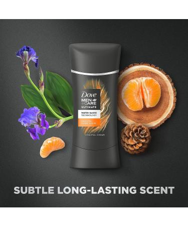 Dove Men+Care Coastal Cedar Antiperspirant Deodorant 2.6 oz, Pack of 2 - Hydrating Water-Based Formula, Non-Irritant Chypre Scent - Buy Online on GoSupps.com