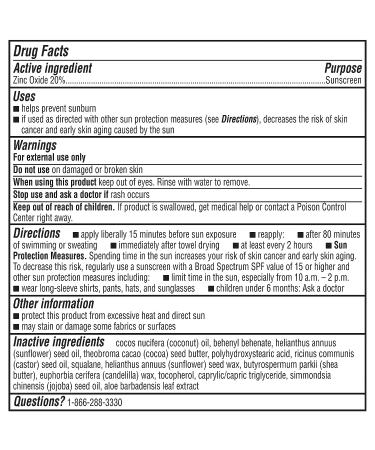 Coppertone Pure and Simple Kids Sunscreen Stick SPF 50 - Zinc Oxide Mineral, Tear-Free, Water-Resistant, Broad Spectrum SPF 50, 0.49 Oz Stick - Buy Online on GoSupps.com