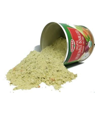 Morga |USDA-ORGANIC| - Vegetable Bouillon Powder  (5.3oz/150g)  Vegan | Vegetarian | Bullion | Broth | Stock | Base | Soup | Cubes | Herbs | Seasoning | Packets 5.3 Ounce (Pack of 1) - Buy Online on GoSupps.com