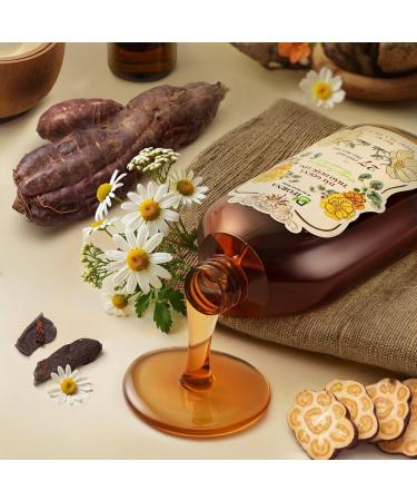 Shampooing Herbal avec ginseng ginseng gingembre et licorice anti-chute soin du cuir chevelu et r parateur de cheveux pour homme et femme extraits naturels 300 ml - Buy Online on GoSupps.com