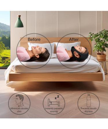 Chin Strap for CPAP Users | Comfortable Mouth Support for Better Sleep | Unisex Sleep Aid (S-M - Buy Online on GoSupps.com