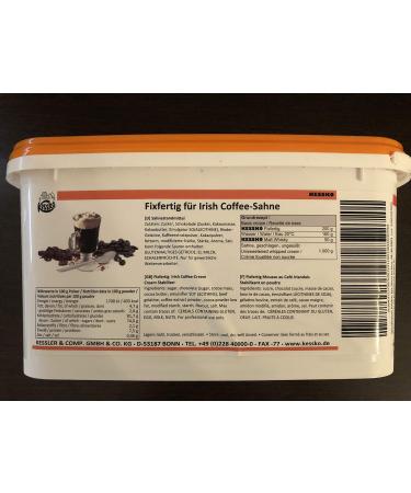 Irish-Coffee Kessko cream stock 900 g cream stand cream stiffener cream 0.9 kg (Irish-Coffee)