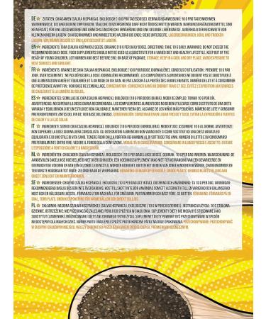 Buy Organic Chia Seeds 2kg - Raw Black Chia from Controlled Organic Cultivation | High-Quality Superfood for Health - Buy Online on GoSupps.com