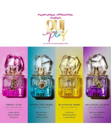 Juicy Couture Oui Play Eau De Parfum Perfume for Women Sweet Diva 0.5 Fl Oz - Buy Online on GoSupps.com