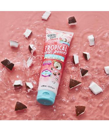 Dirty Works Tropic Like it's Hot Tropical Rain Power Coconut Body Wash 280ml 280 ml (Pack of 1) - Buy Online on GoSupps.com