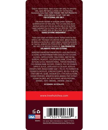 Tree Hut Shea Moisturizing Body Lotion - Tropical Mango 9 oz | Nourishing Hydration - Buy Online on GoSupps.com