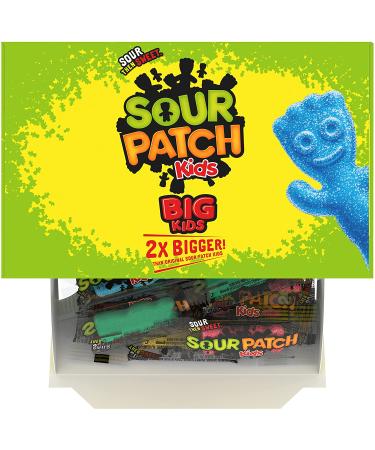 SOUR PATCH KIDS Big Soft & Chewy Halloween Candy - 240 Count Box - Buy Online on GoSupps.com