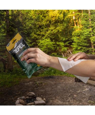 Repel 94100 Sportsmen 30% Deet Mosquito Repellent Wipes 15ct 6-Pack - Buy Online on GoSupps.com