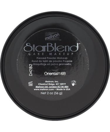 Mehron Makeup StarBlend Cake (2 oz) - Oriental | Professional Quality Face Paint for International Shipping - Buy Online on GoSupps.com