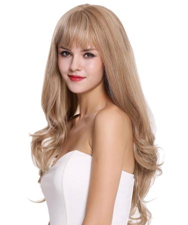 Buy WIG ME UP H950D-27/613A - Stylish Long Bangs Straight Wavy Tips Blonde Mix Women's Wig | International Shipping Available - Buy Online on GoSupps.com