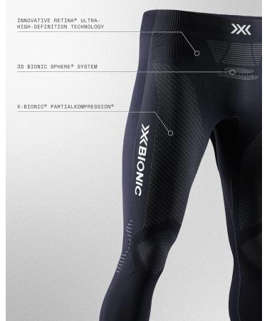X-Bionic Men's Pl-Invent Pants XXL - High-Performance Black/Charcoal Athletic Wear for International Shipping - Buy Online on GoSupps.com