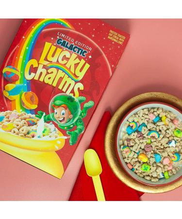 Chocolate Lucky Charms Unicorn Cereal 18.8 oz - Whole Grain Marshmallow Breakfast - Pack of 1 - Buy Online on GoSupps.com